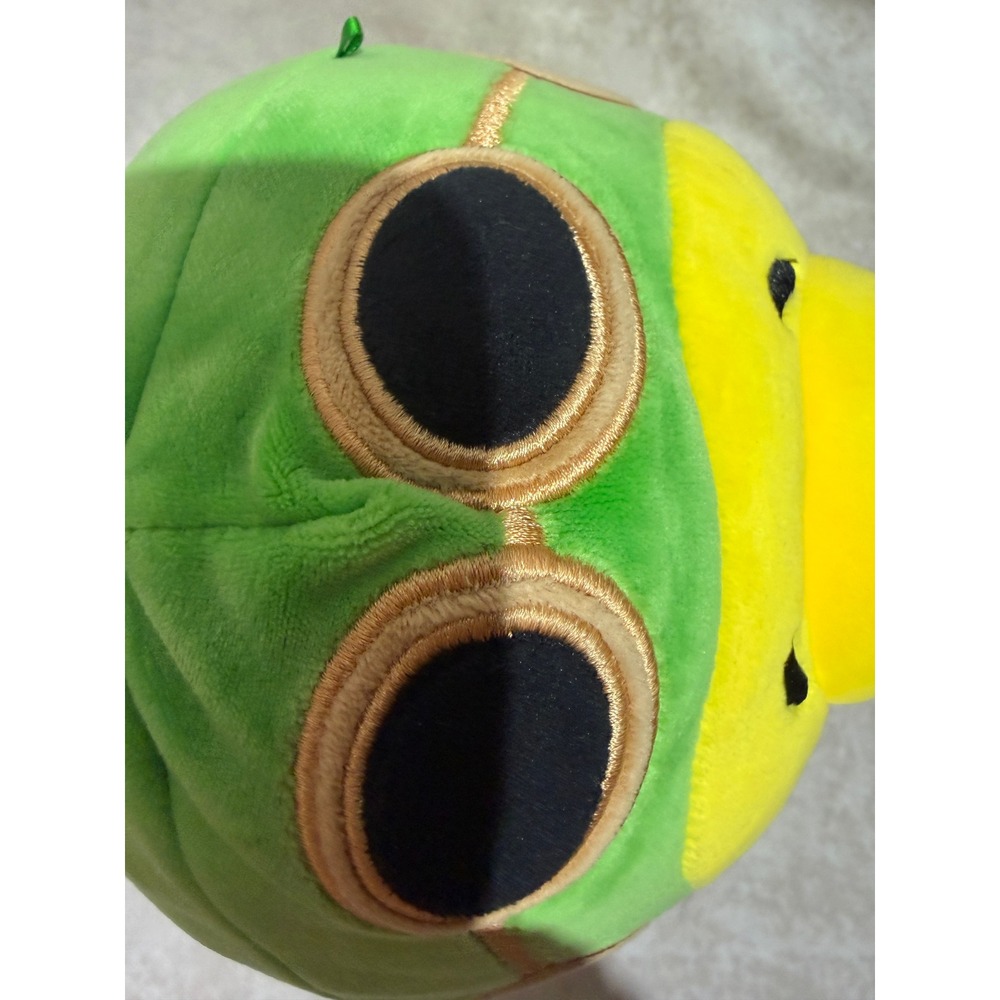 Peanuts Woodstock Aviator Plush 2023 Yellow Bird Green Helmet Red Scarf 8 Inch - Picture 12 of 12